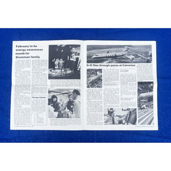 Grumman Plane News, Vol 39 #2, January 25, 1980 New Contract from Boeing Issue - Picture 5 of 6